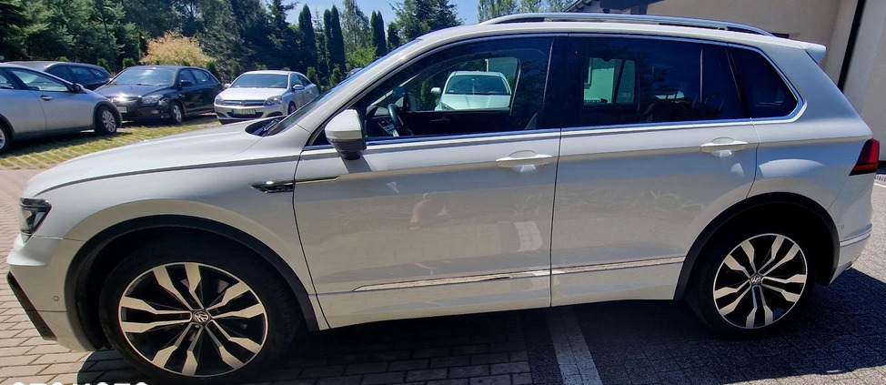 Volkswagen Tiguan cena 143000 przebieg: 48000, rok produkcji 2019 z Łódź małe 277